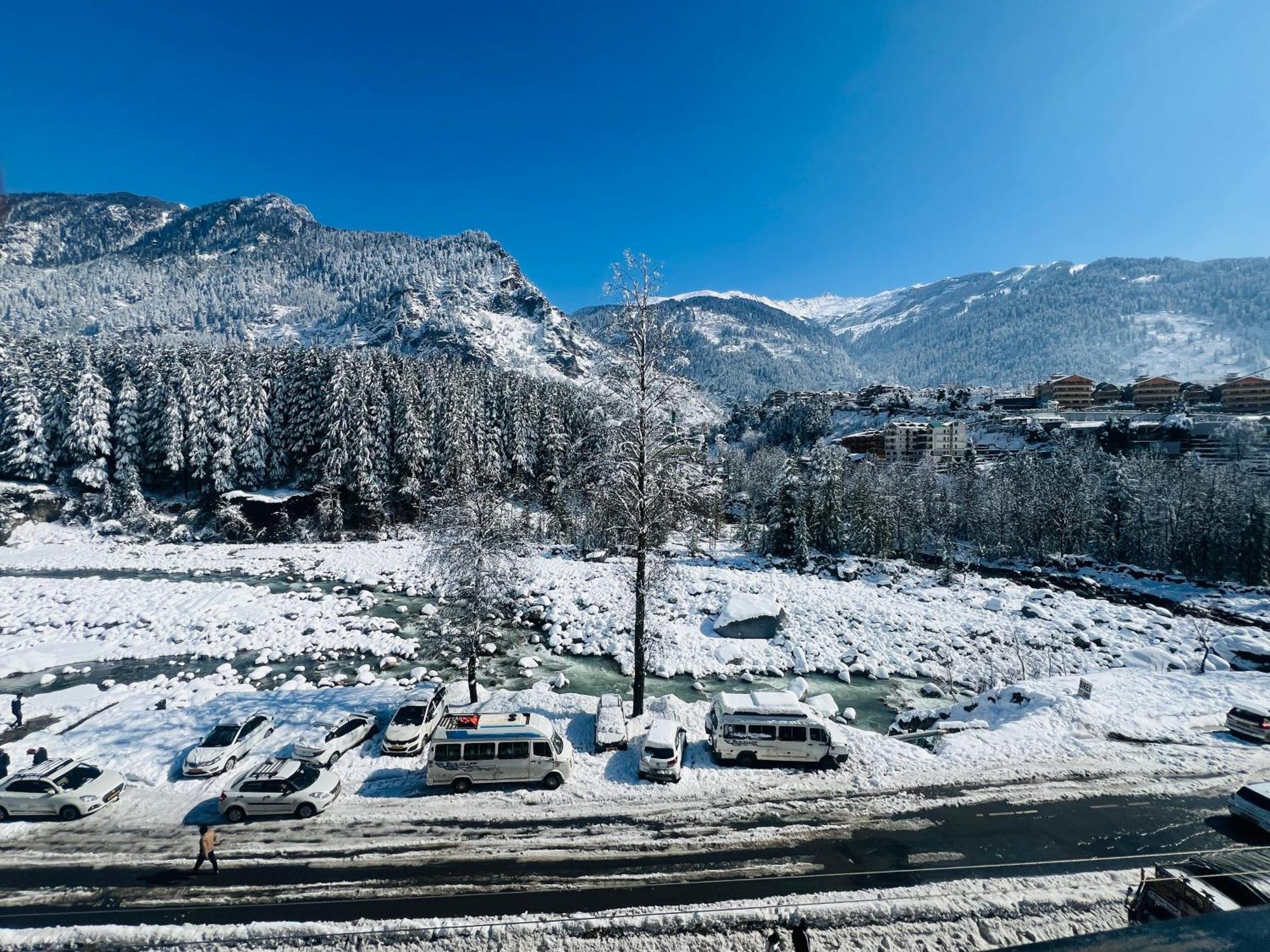 Hotel Green Link -#Near Volvo Bus Stand #Mountain View #River View #Open Terrace Manali  Luaran gambar